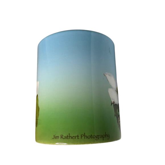 Summer bluebird Jim Rathert Photography 11 oz mug blue interior signed - Picture 2 of 6